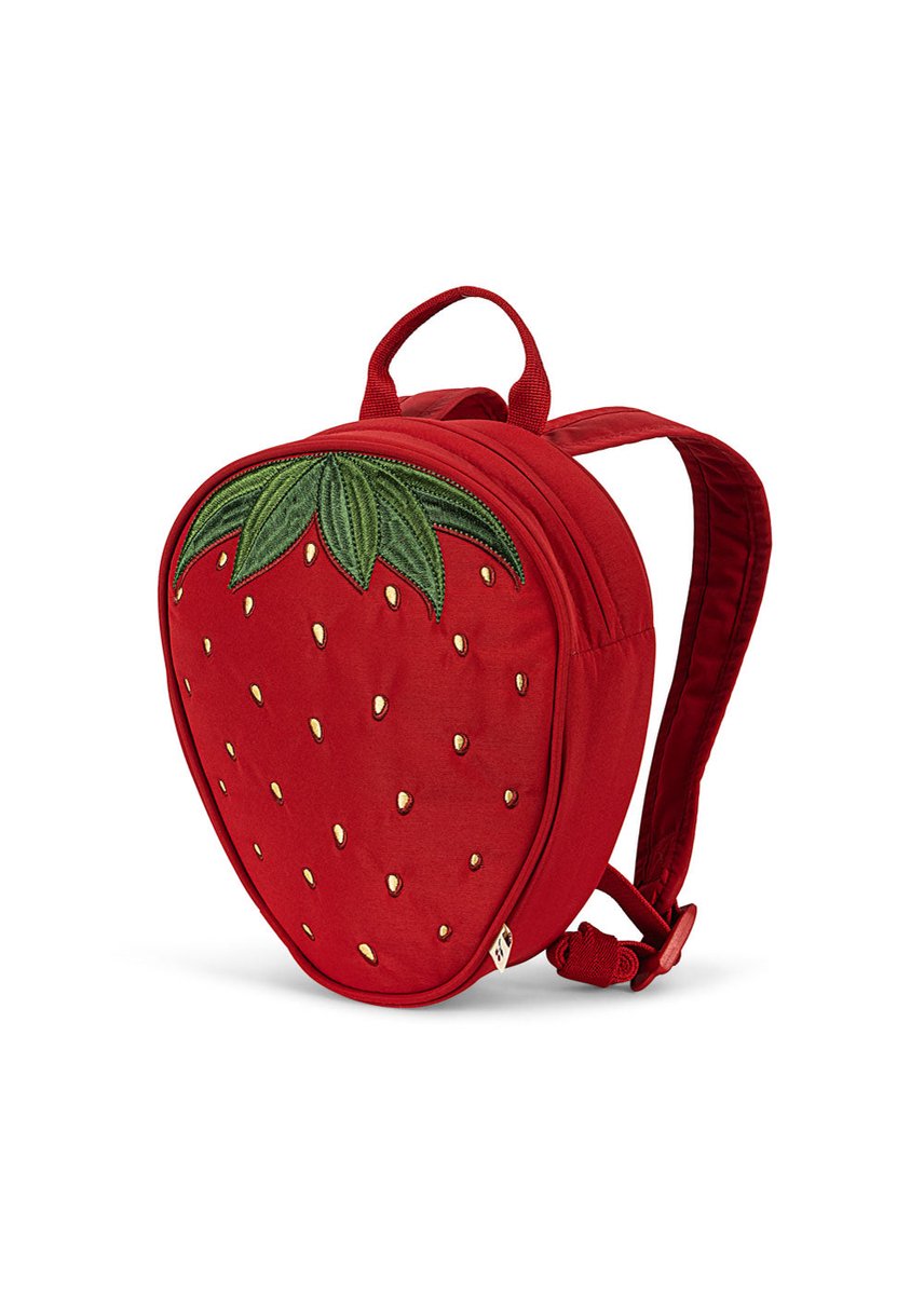 Konges sløjd rugzak strawberry - 27 cm