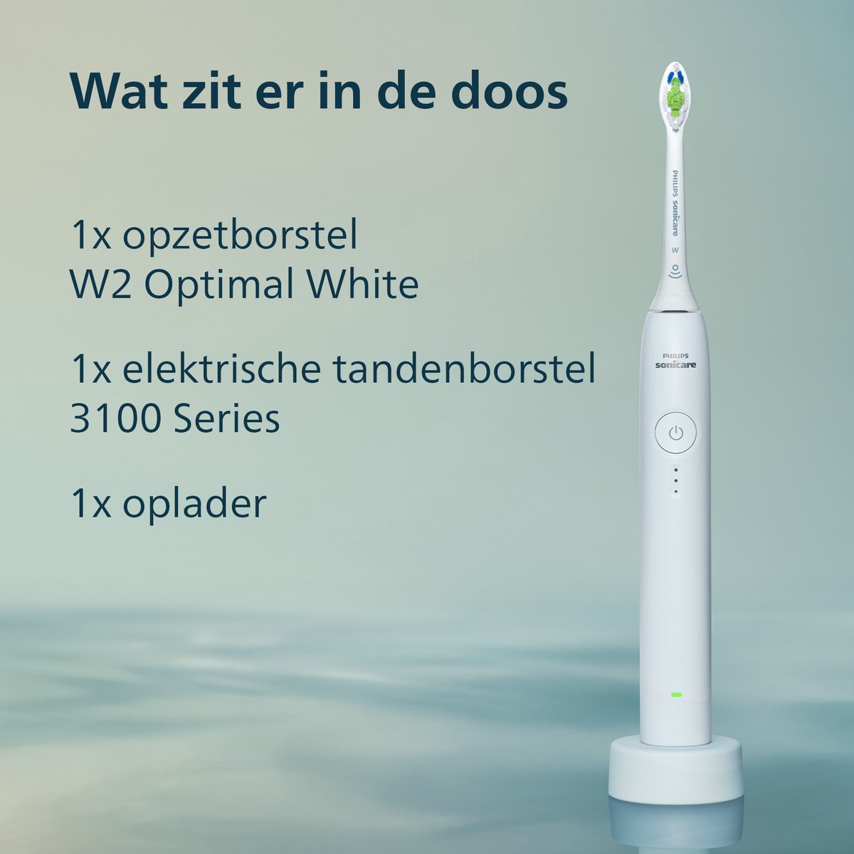Philips Sonicare 3100 Elektrische Tandenborstel - Wittere - afbeelding 2