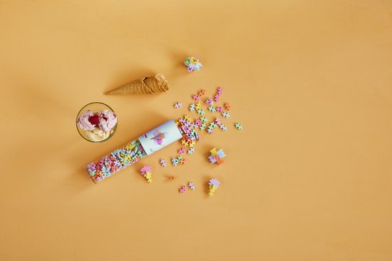 Plus-Plus Tube Gelato Roomijs Mix – 240 delige bouwset – 4350 – Bouwspeelgoed – Constructiespeelgoed – Set met bouwstenen – Vanaf 5 jaar — afbeelding 5