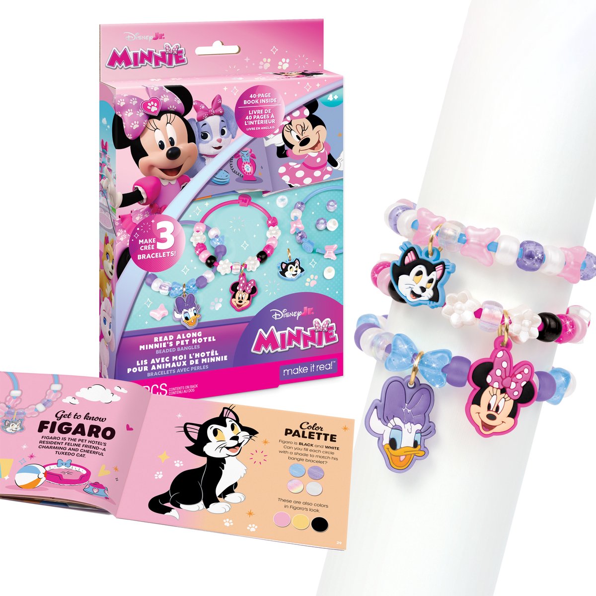 Make It Real - lees mee met disney minnie's dierenhotel & kralenpakket