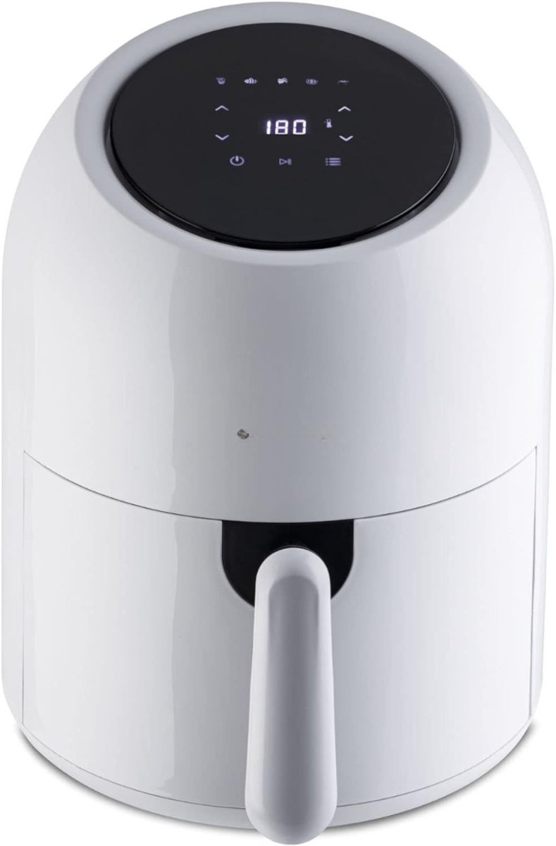 RVV® Airfryer xl - Airfryer xxl - Heteluchtfriteuse - 3,5 Liter - 5 vooraf ingestelde programma's - Wit - 28cm x 29cm x 37cm