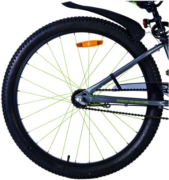 Volare Rocky Kinderfiets - 26 inch - Groen - Shimano 3 versnellingen van Volare — afbeelding 3