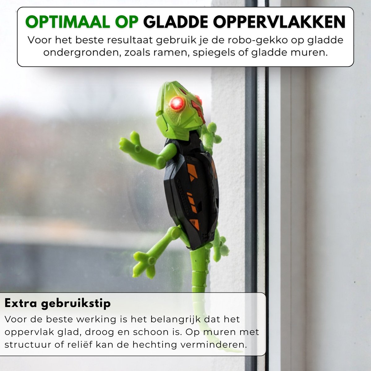 Boncy® Bestuurbare RC Auto - Robot Speelgoed Binnen - Muurklimmende Gekko - Bestuurbaar Dino Car - Afstandbestuurbaar Dinosaurus Speelgoed voor Jongens & Meisjes - Kinderspeelgoed 3 4 5 6 8 10 + Jaar - Kinder Peuter Spellen Cadeau Kind — afbeelding 8
