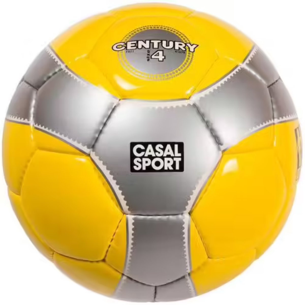 Voetbal Now One CSL Maat 4 Geel/Grijs