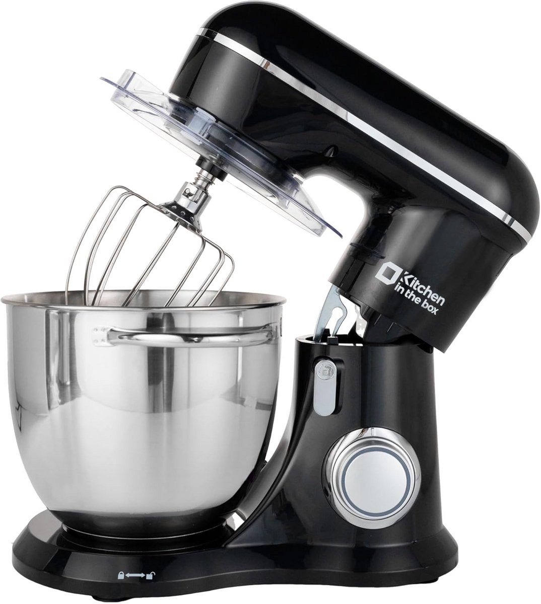 Krachtige Keukenmachine 1300W met XL Kom van 6 Liter - 10 Snelheden & Gardesets