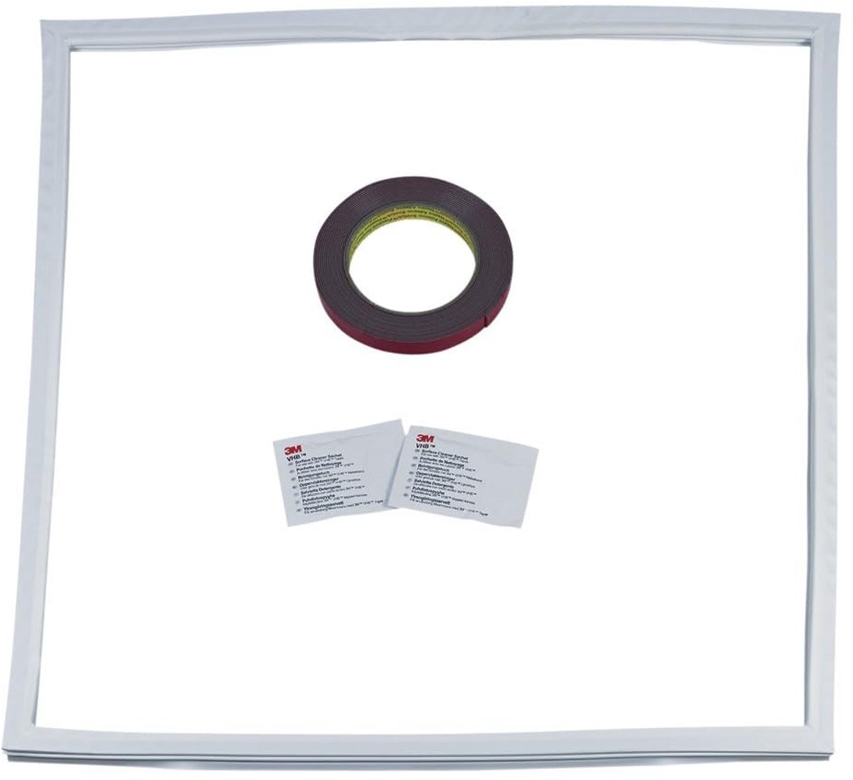 Magnetische Af dichting voor Vriezer 519 x 523 mm