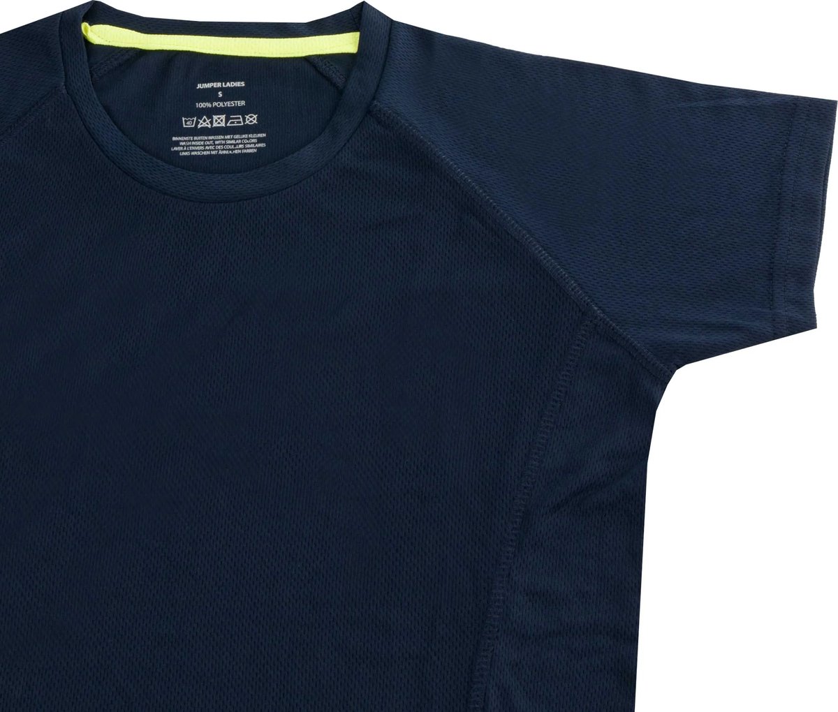 Sport T-shirt Trui Dames Marineblauw - L