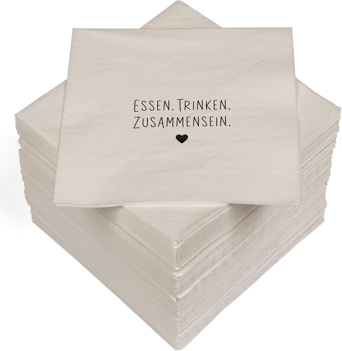 100 Luxe 3-laags Servetten 33x33 cm - Absorberend en Sterk voor Elke Gelegenheid