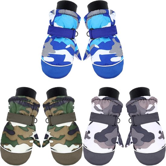 1 Pairs Waterdichte Peuter Baby Winter Skiën Sneeu