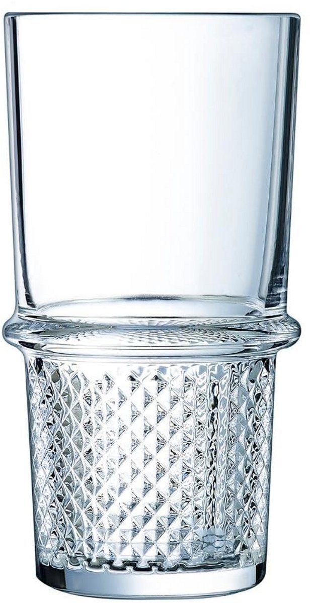 Set van 6 Longdrinkglazen 350 ml - Glas - Vaatwasmachinebestendig