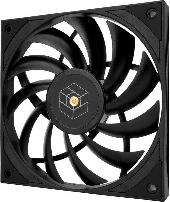 Krachtige 120mm Slimme CPU Koeler Ventilator - 15mm Dun - PWM Snelheidsregeling