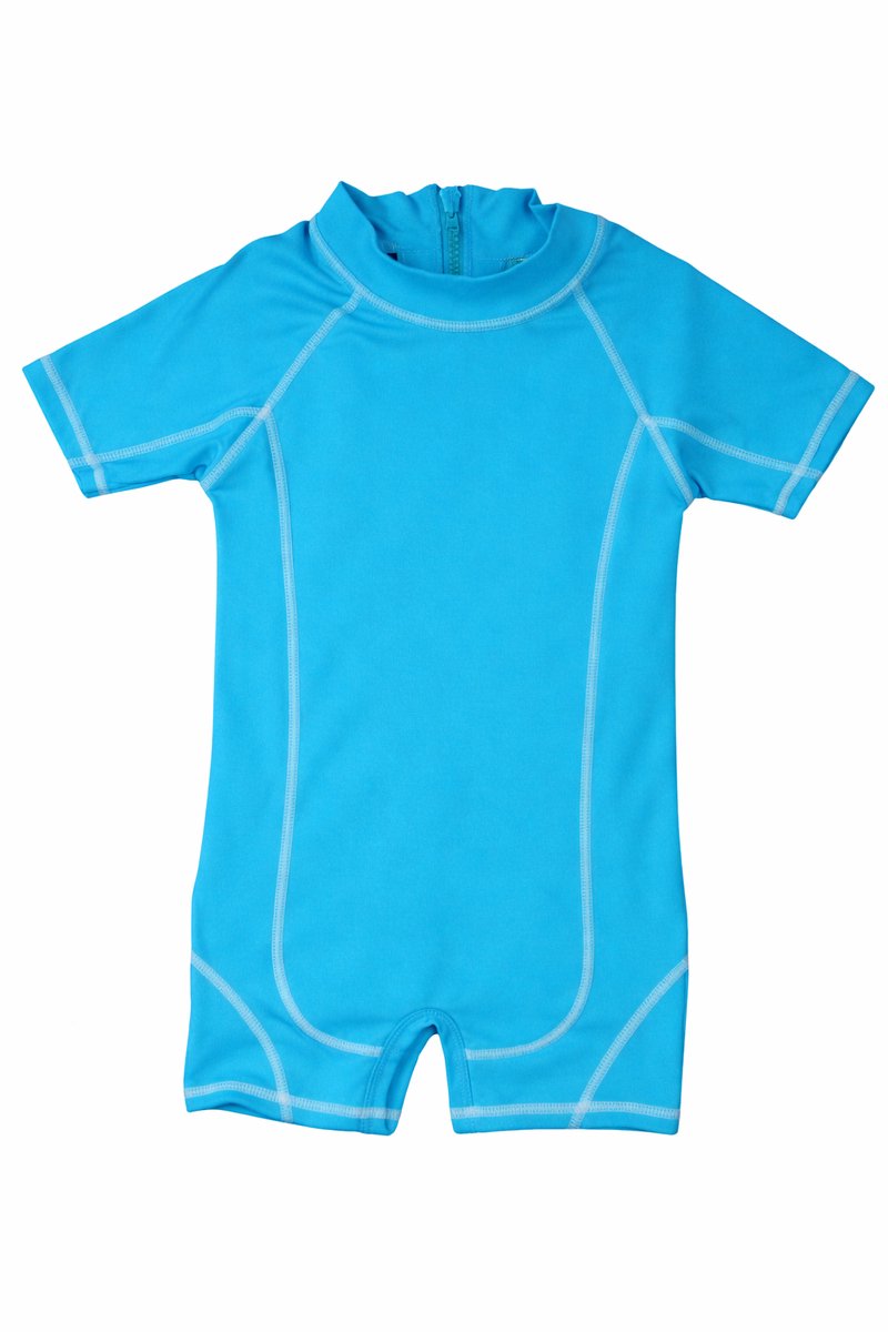 Solino - UV-Zwempak - UPF50+ - Turquoise/lichtblauw - maat 92/98