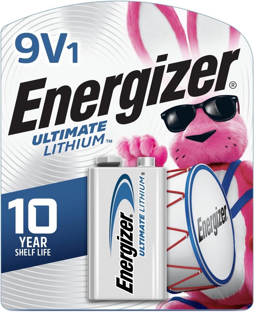 Krachtige 9V Lithium Batterij - Langdurige Energieleverancier