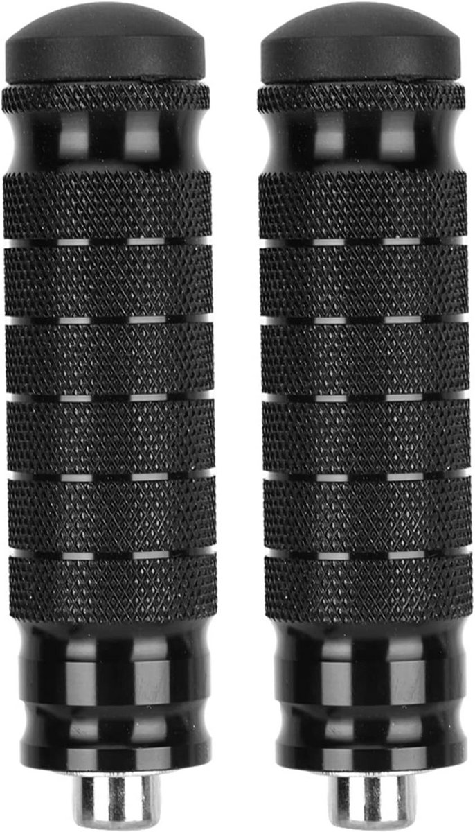 Universele M8 Motorfiets Voetsteunen Achter Antislip CNC Aluminium Pedaal Set (2 Stuks)
