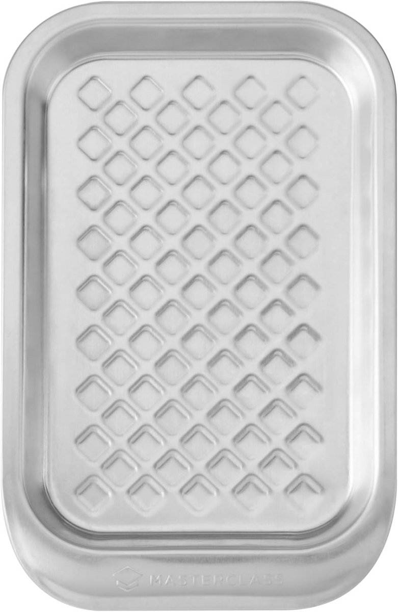 Kleine Ovenbakplaat 24x15 cm - Stapelbaar & Kromtrekbestendig - Gerecycled Aluminium