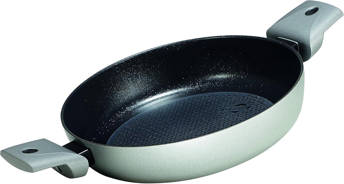 Inductiepan met 2 handgrepen Aluminium 24 cm