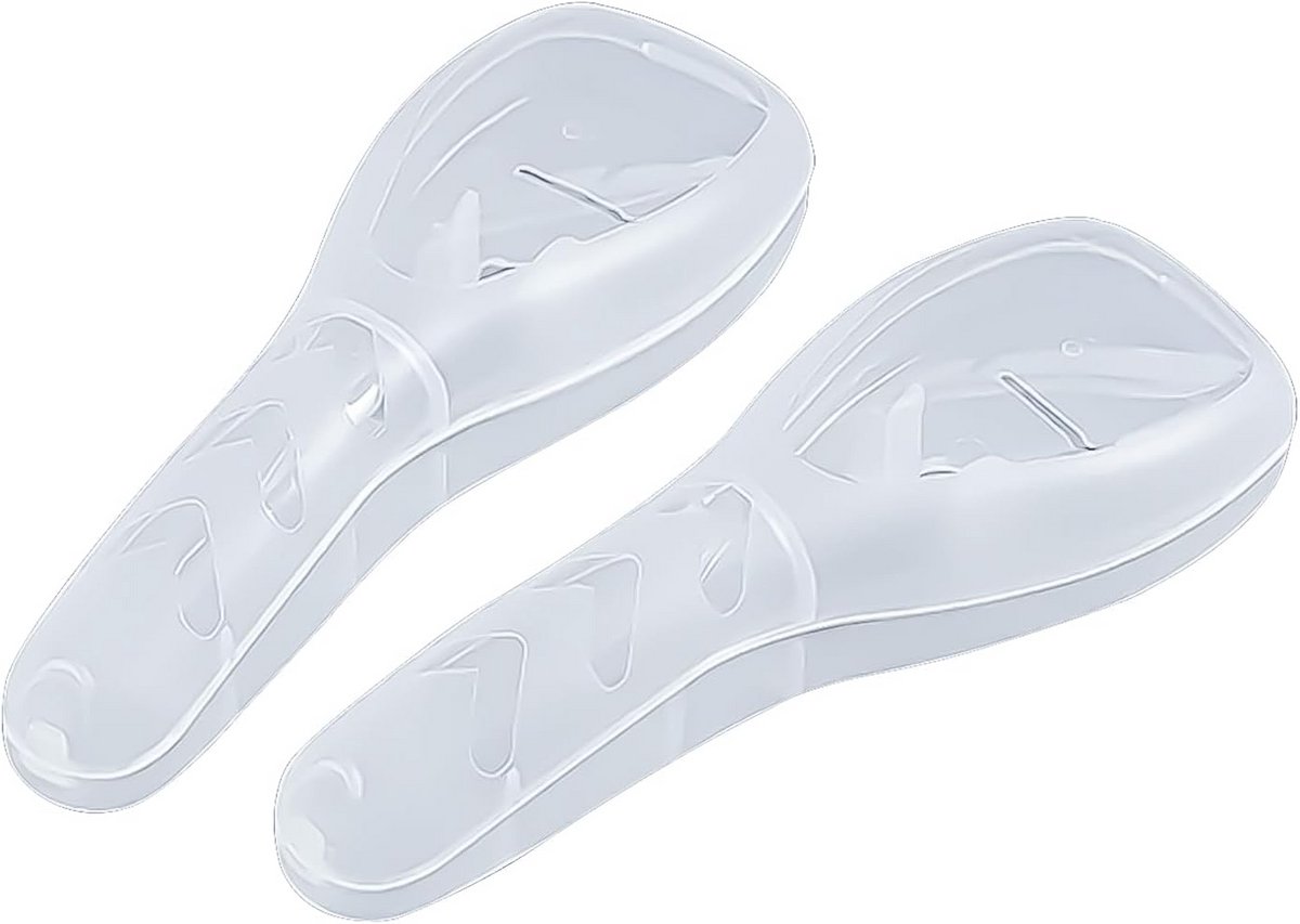 2 Stuks Scheermes Opbergdoos - Compacte Houder voor Reizen en Camping
