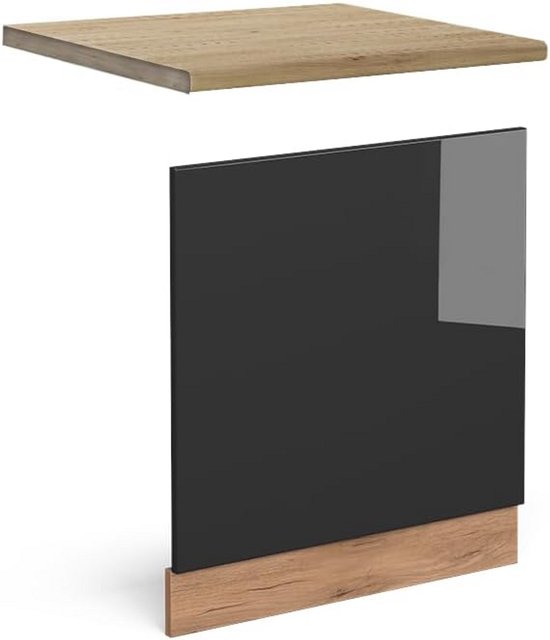 IN.HOUSE Eettafel Selectio Eiken Zwart