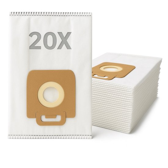 Sacs d'aspirateur DEGG - Convient aux séries Nilfisk select, Elite et Power - Qualité Premium - Pack économique - 20 PIÈCES (S)