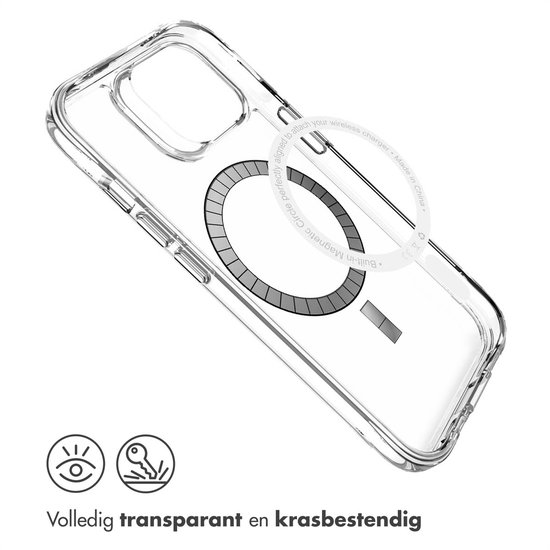 Coque iPhone 15 Plus - Coque iMoshion Rugged Air MagSafe - Transparente