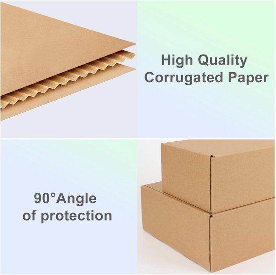 12x9x4 Inch Small Corrugated Cardboard Shipping Boxes - Pack of 20 | bol
