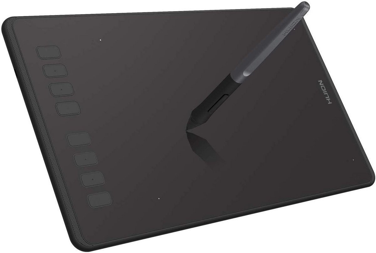 Grafische Tablet 8,7x5,4 Inch - 8 Programmeerbare Toetsen en Pen