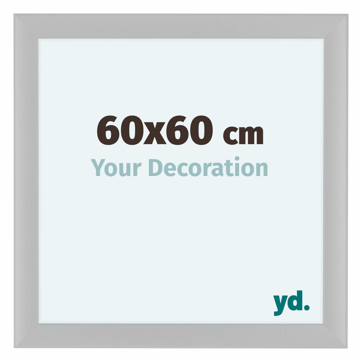 yd. Your Decoration - Fotolijst 60x60 cm - MDF - Wit Mat - Como