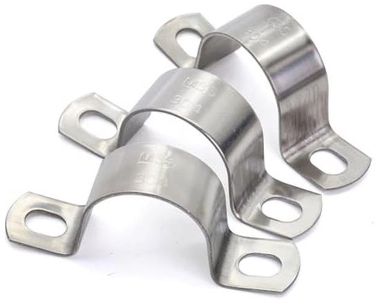 51-57mm 304 roestvrij staal T-bout slangklem Heavy Duty buisklemmen (4 stuks