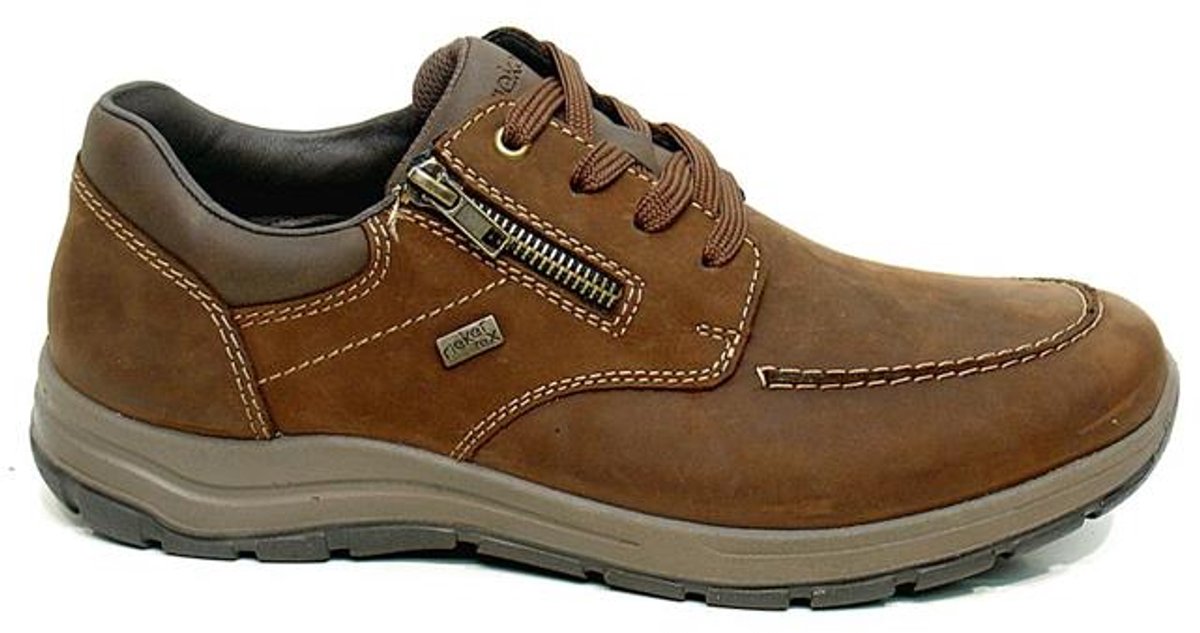Rieker-art- 03601-22-heren-bruin-veter/rits-breed-maat 45