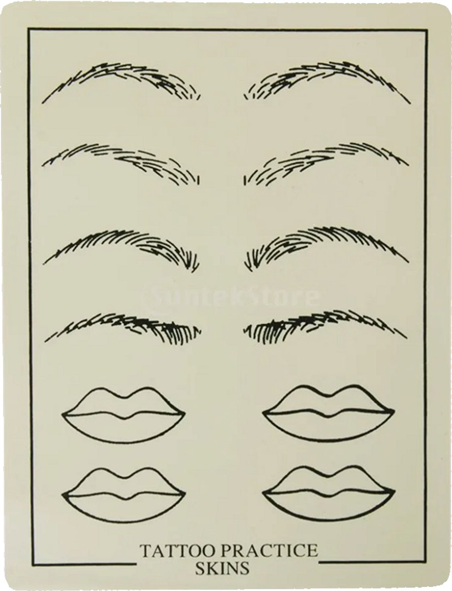 PMU Practice Skin – Professional Training Pad for Permanent Makeup