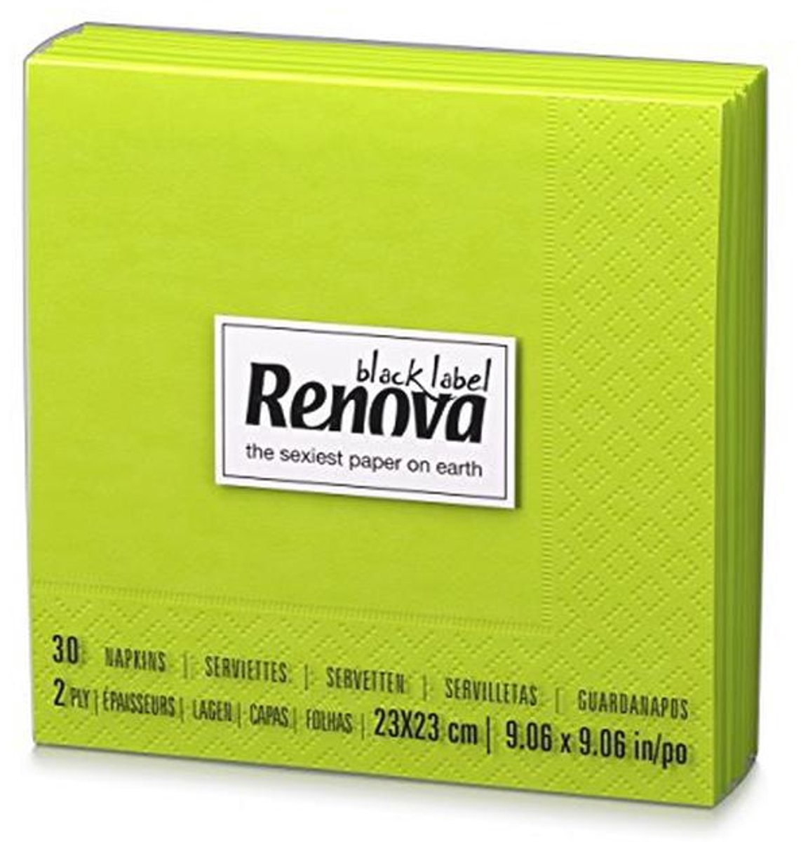 Cocktail servetten groen - 30 stuks voor feestjes en evenementen