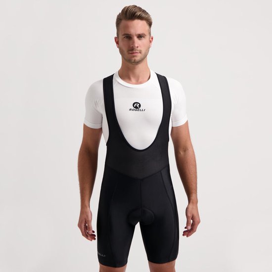 Rogelli Econ Korte Fietsbroek - Heren - Zwart - Maat XL