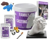 Wedding Gift COOZEE 3D Handafdruk Set Voor Stellen - Gipsafdruk Kit Voor Valentijnsdag Of Verjaardag Doe-het-zelf Handafdruk Gieten