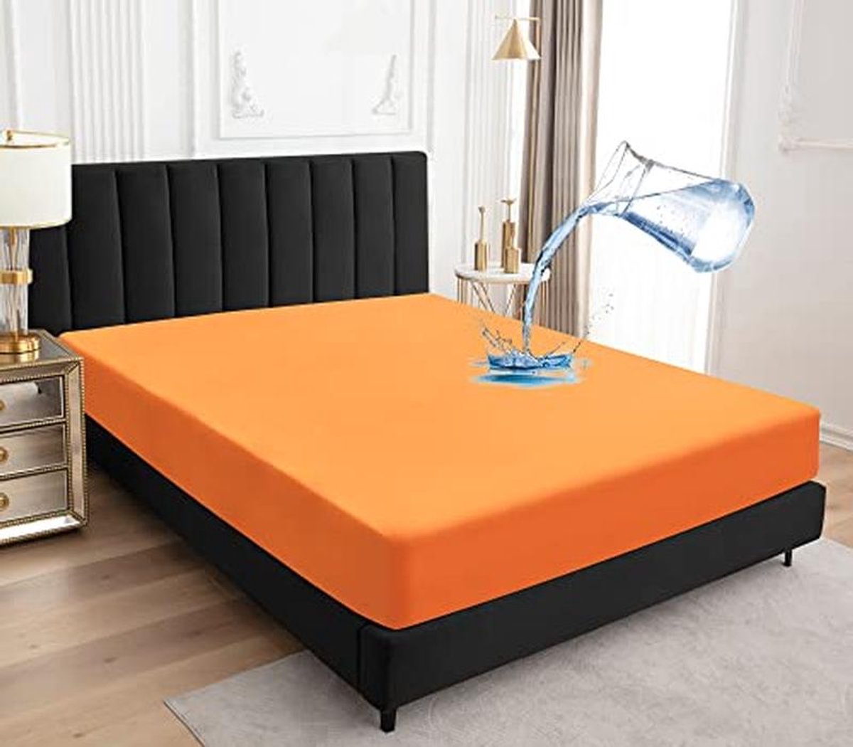 Waterdichte Matrasbeschermer Super Kingsize 180 x 200 cm
