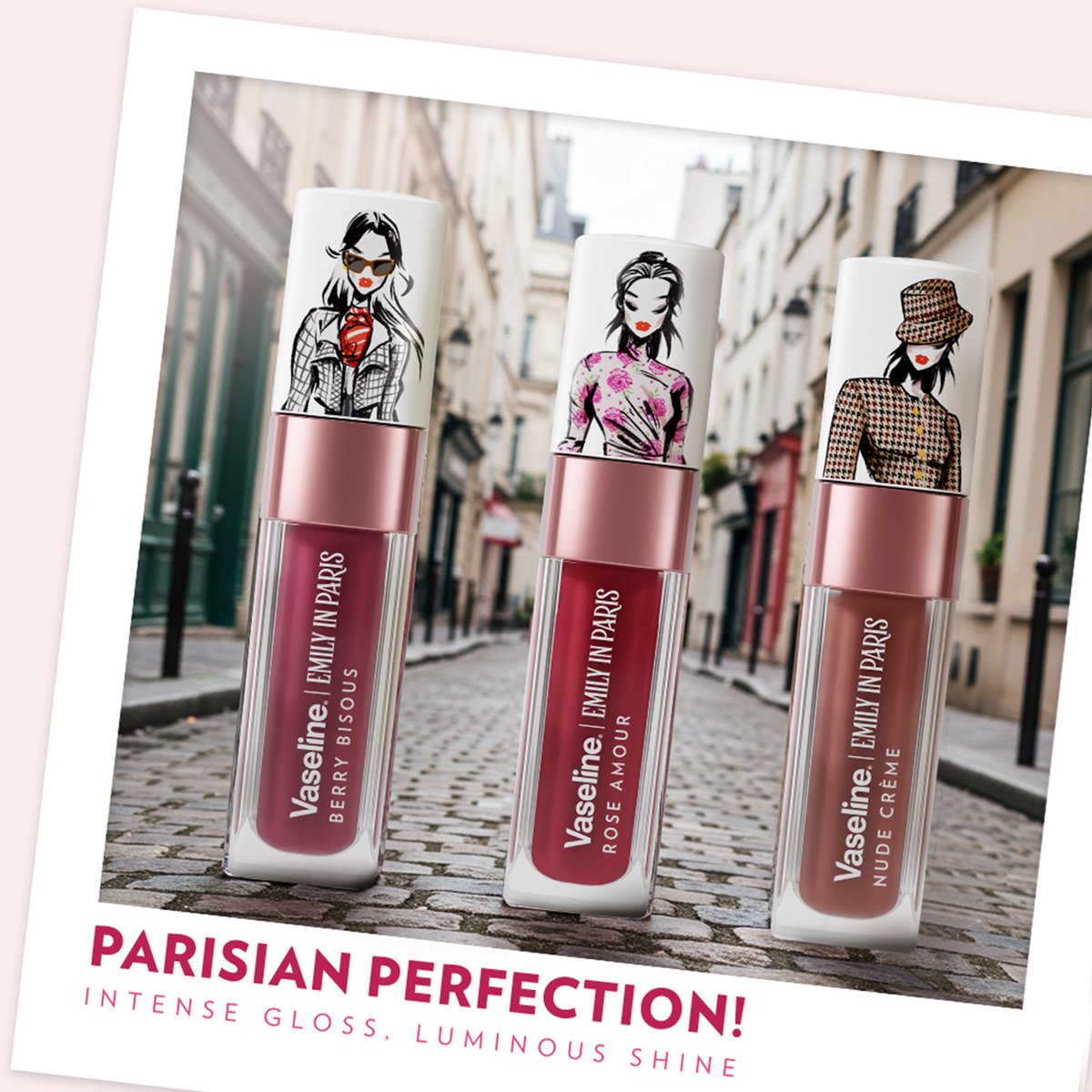 Vaseline x Emily in Paris Lip Oil Rose Amour, getinte lipgloss voor vollere lippen (1x4g) — cadeau in Verzorging - foto 7