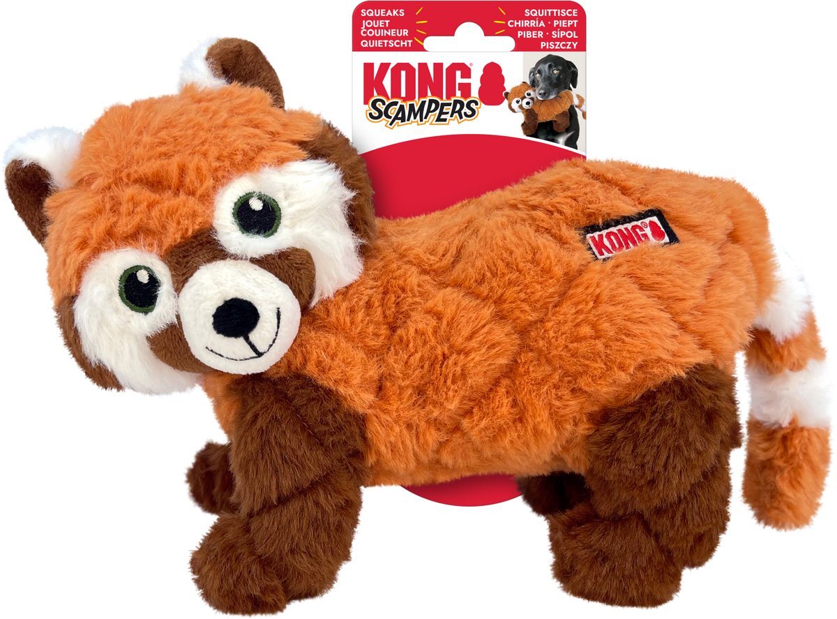 KONG Scampers Red Panda