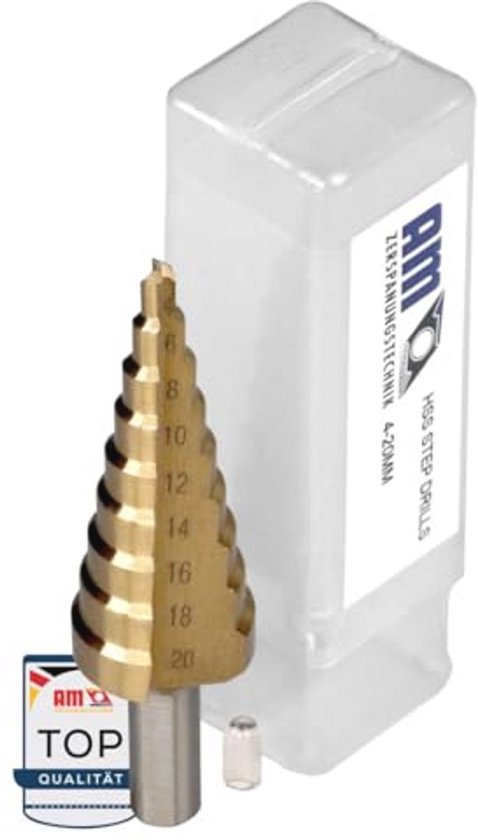 HSS-trappenboor AlTiN SMART STEP