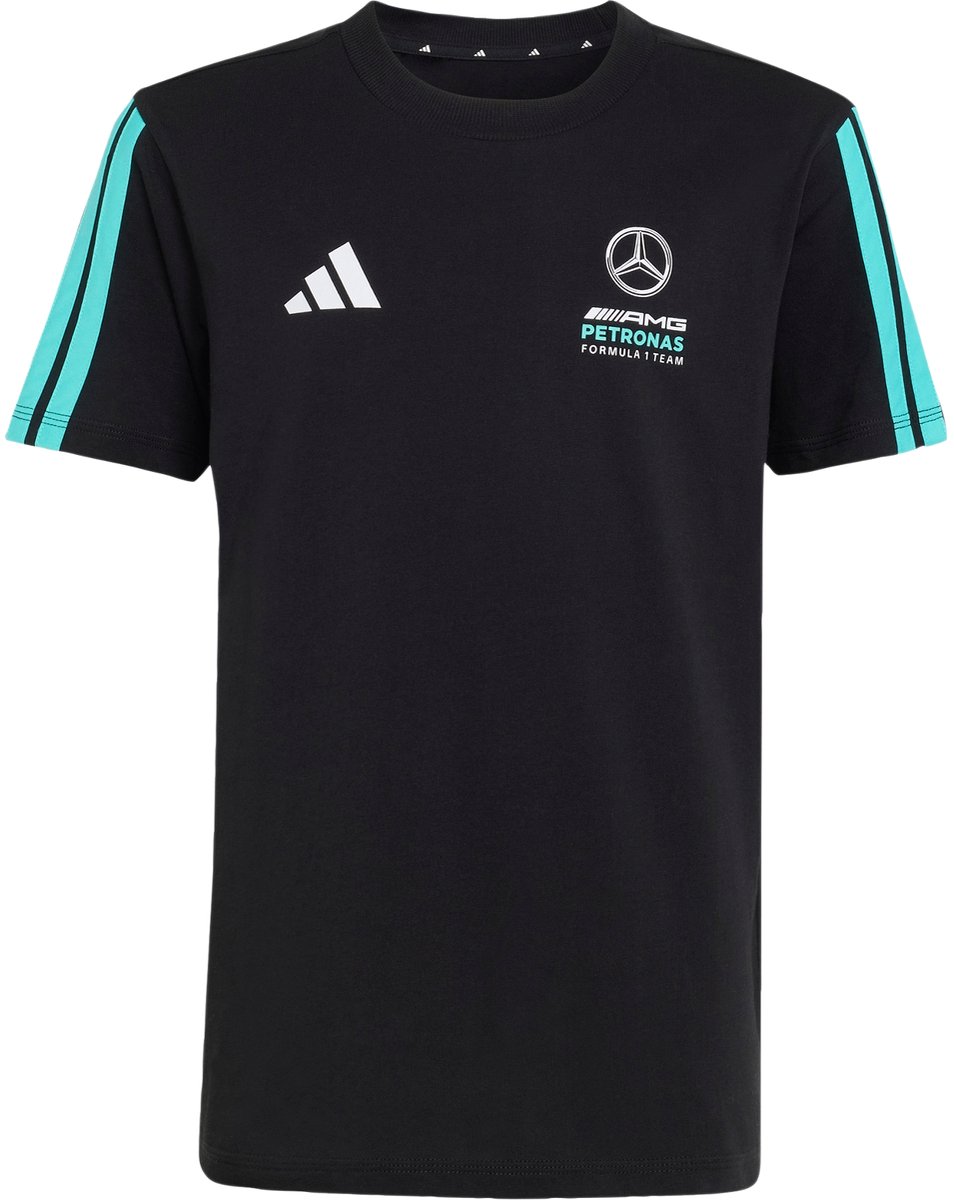 Adidas Performance Mercedes Amg Petronas Formula 1 Team Dna T-Shirt Kinderen Zwart