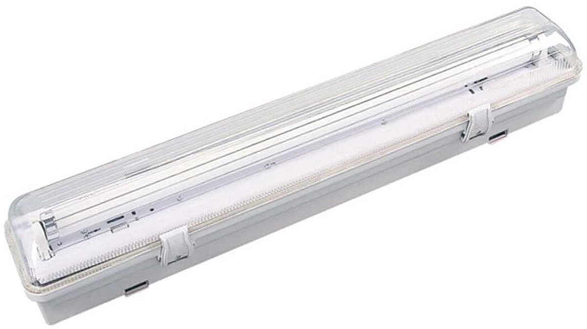 Waterdicht led-scherm EDM Grijs 18 W Fluorescerende buis
