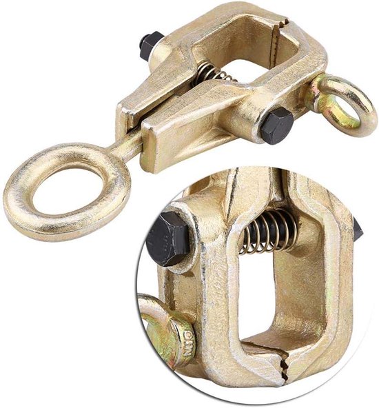 Trekklem, standaard trekklem 5 ton boven en rechte 2-weg framerug zelfspannend framegrepen auto body reparatie pull klem