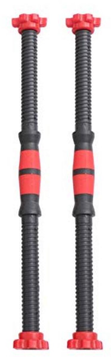 2 Stuks 50 cm Halter Bars Handvatten - Gewichtheffen Spinlock Kraag Set