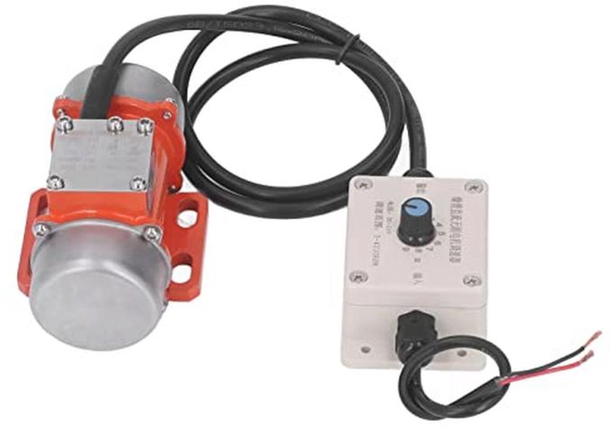 Instelbare 30W Elektrische Trilmotor met Snelheidsregelaar en Hoogfrequente Vibratie voor Beton