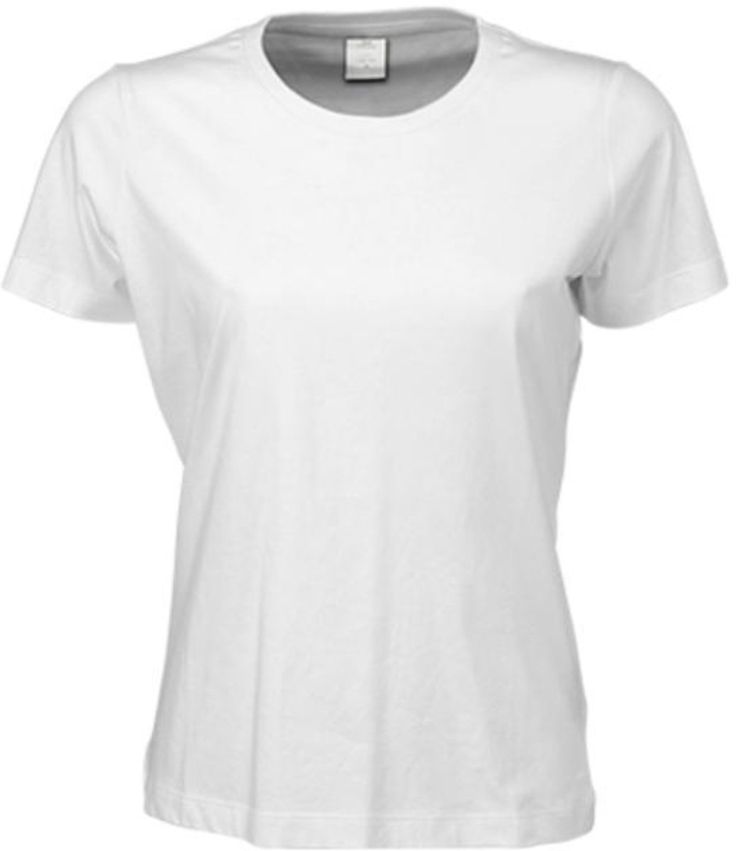 Tee Jays - Dames Sof T-shirt - White maat XXL