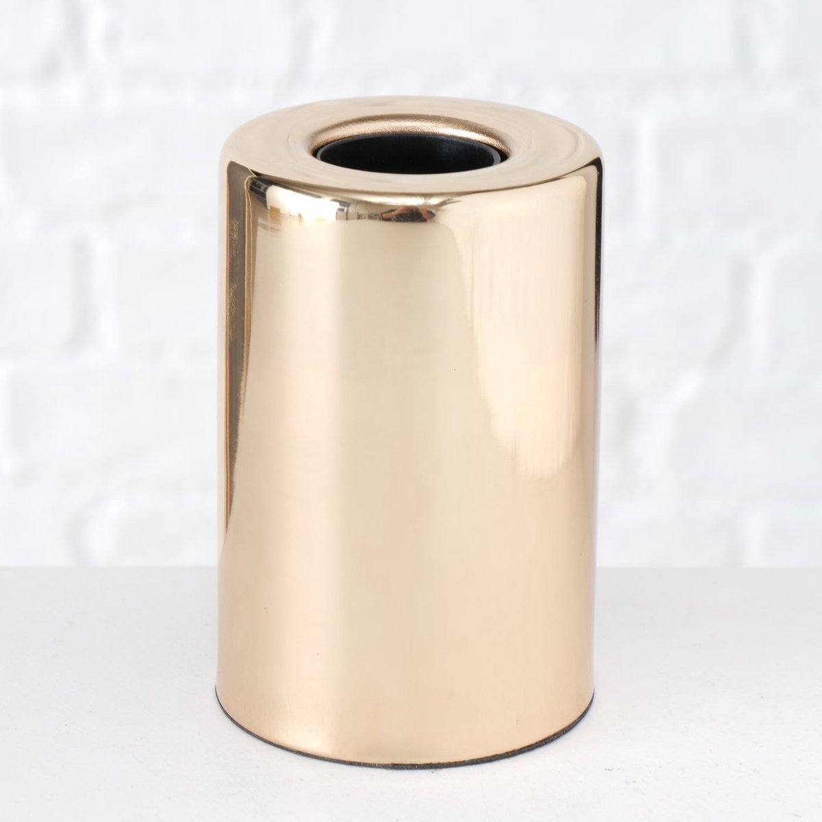 Tafellamp - Metaal - Goud - Lamp houder - met snoer schakelaar - 12cm - Ø8cm