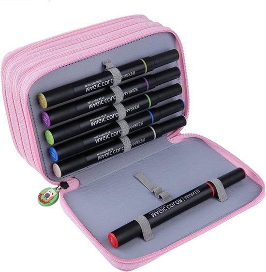 Etui met drie vakken 'Marvel' - ZWART - Kiabi - 8.00 Etui met drie vakken 'Marvel' - ZWART - Kiabi - 8.00