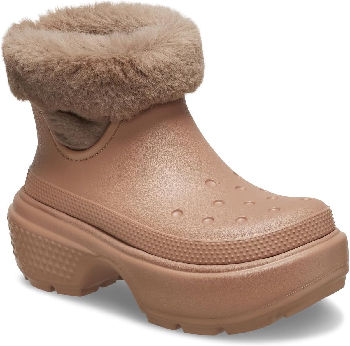 Crocs Lined Boot Light Brown Maat 38/39 M6/W8