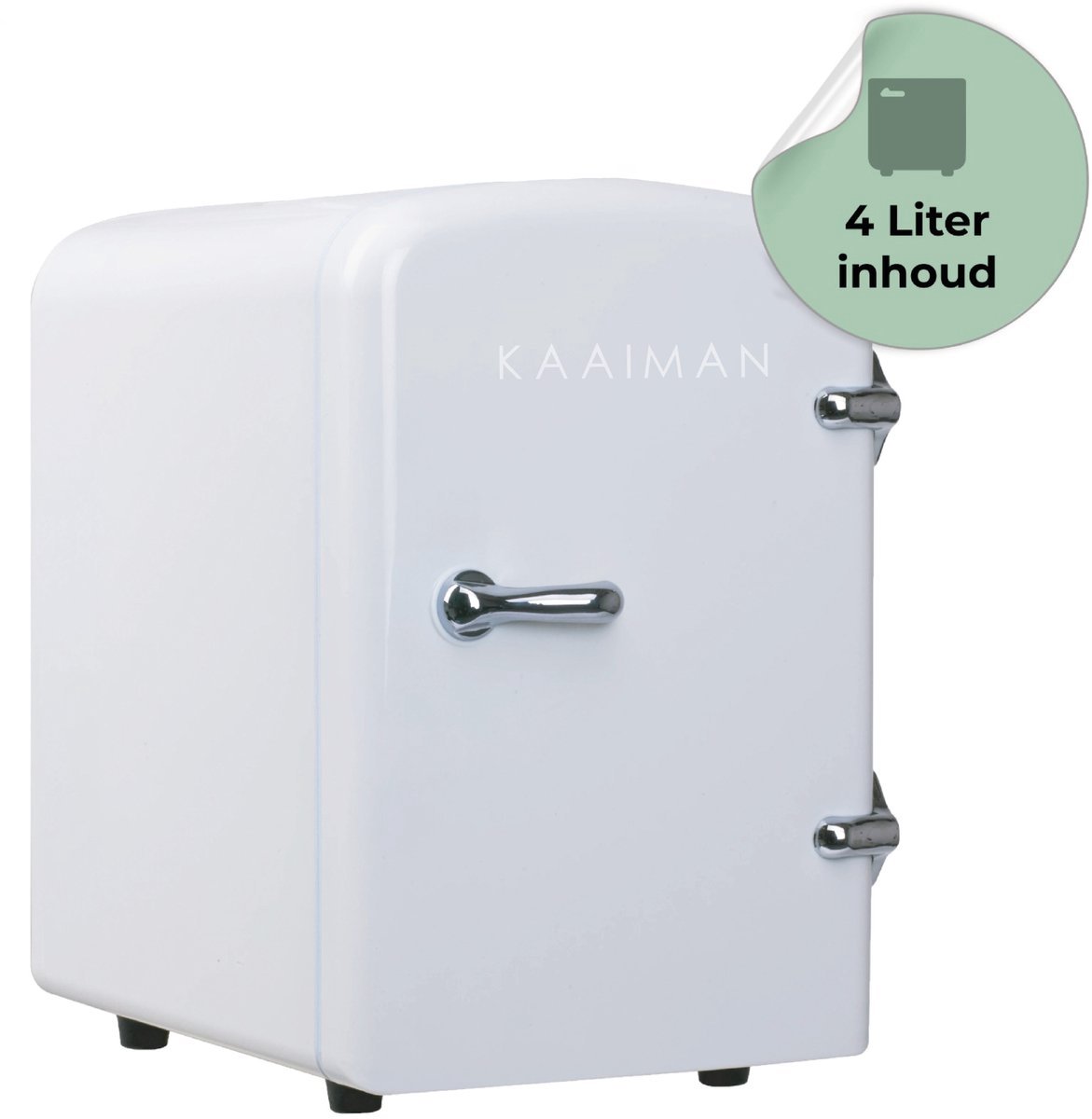 Flamingueo Mini Koelkast – 4L Koelkast, Kleine Koelkast 12V 220v Koeling En Verwarming Functies Minikoelkasten Voor Kamers Auto Koelkast Mini Cosmetische Koelkast Kleine Kantoor Koelkast