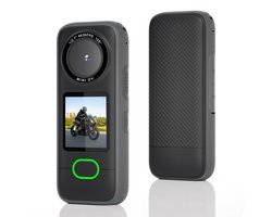 4K Actiecamera met 1,4-Inch Touchscreen, 4K 30FPS, Waterdichte Behuizing, Geschikt Voor Reizen, Motorhelmen, Draagbaar Als Borstcamera Met Diverse Bevestigingskits