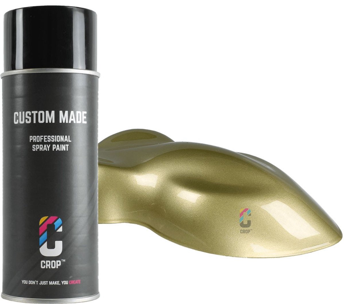 CROP Metallic lak in Spuitbus - Gold Perfection