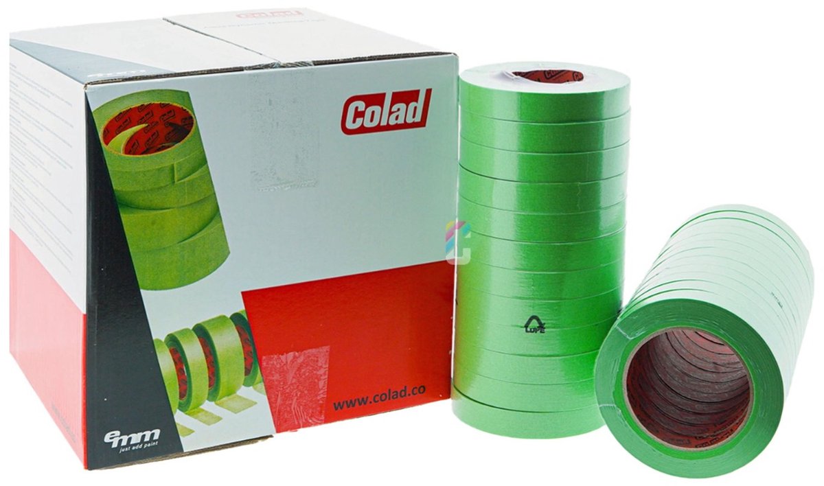 COLAD - Aqua Dynamic - Waterbestendig - Maskeer Tape - Diverse Maten - 19mm
